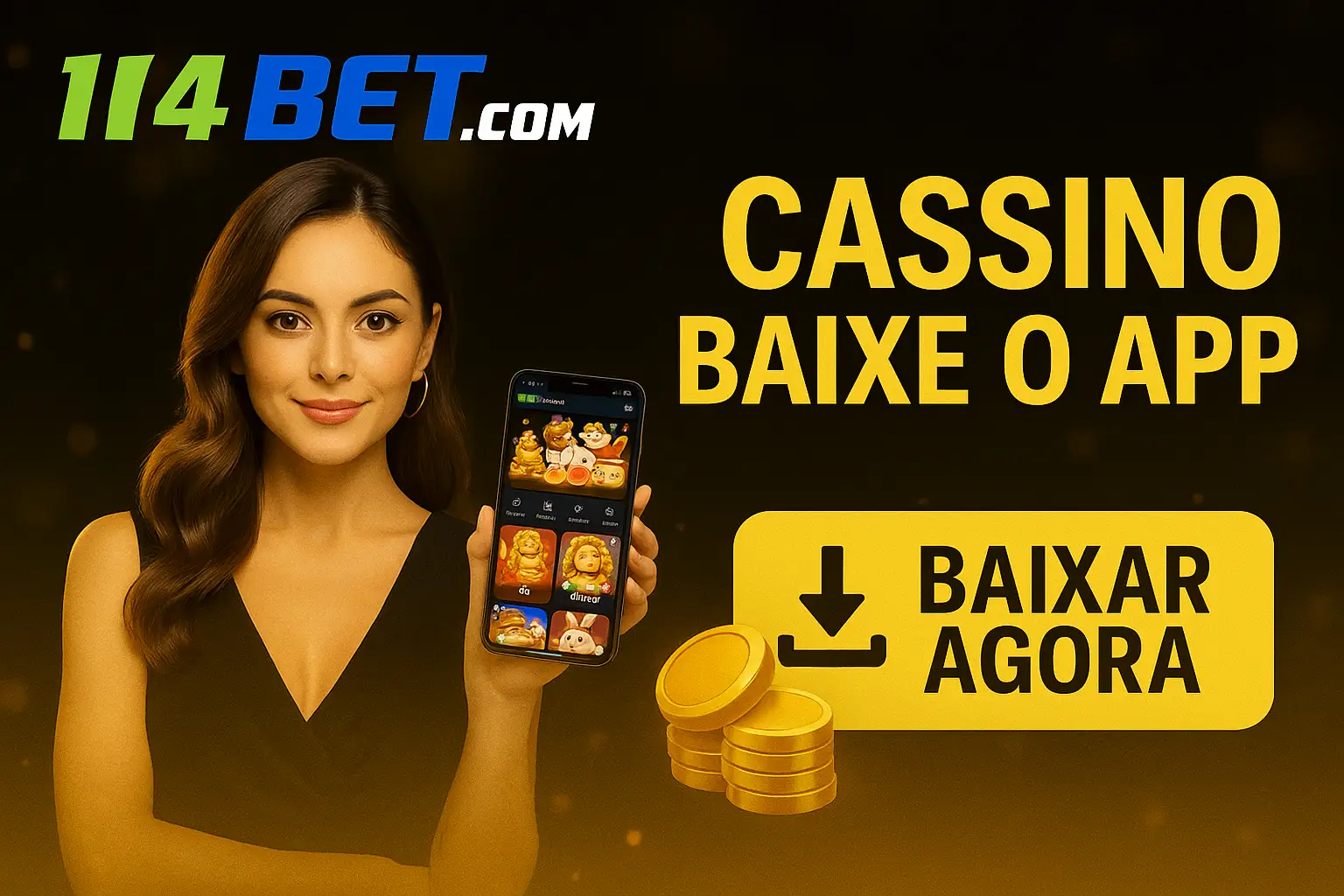 Baixar o 114BET Cassino App