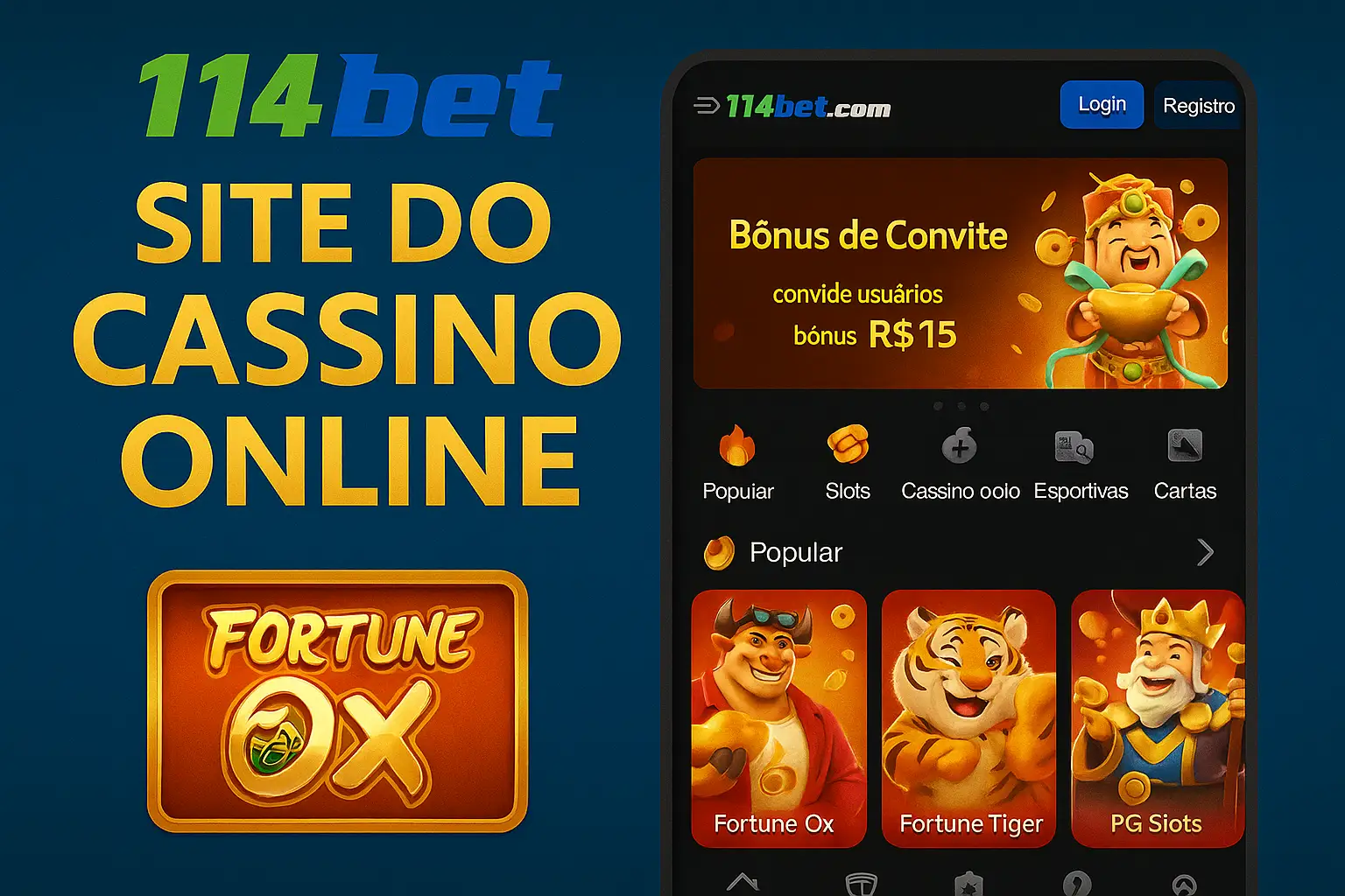Fortune Tiger é um jogo imperdível no 114BET Casino