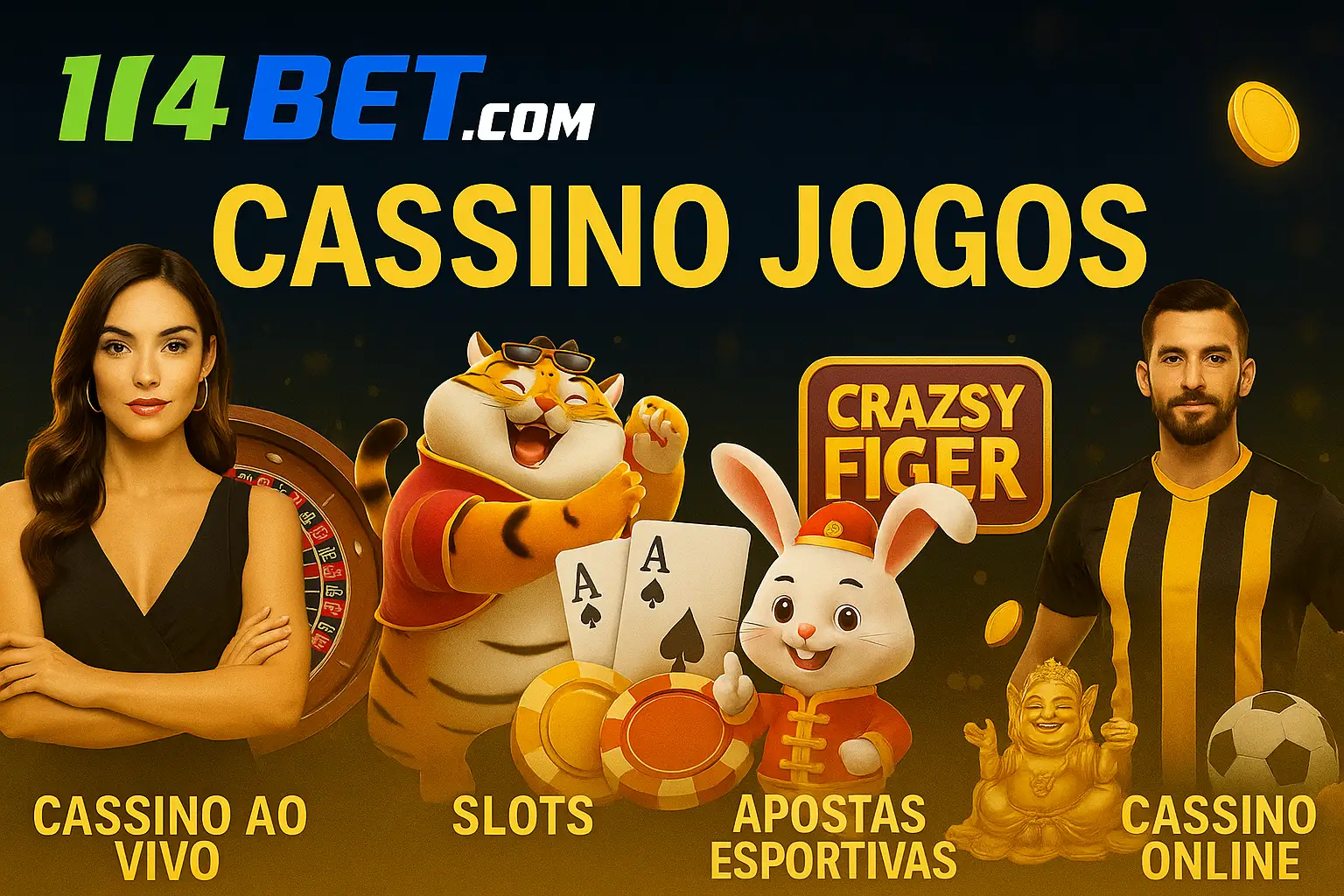 Jogos de cassino online 114BET