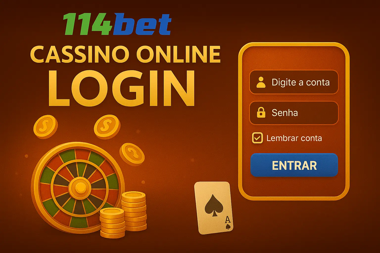 Não Perca tempo, o rRgistro na site 114BET